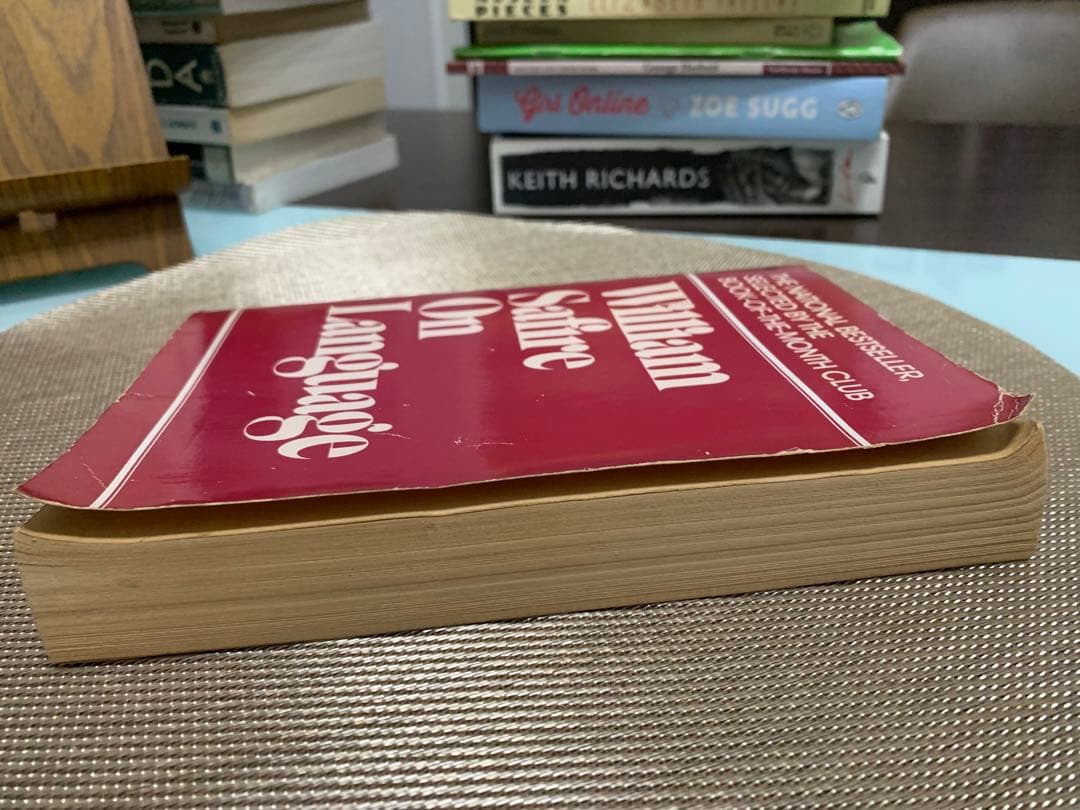 洋書 William Safire On Language