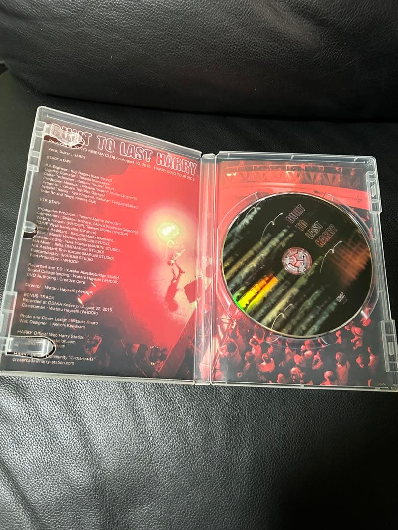 専用。村越弘明　BUILT TO LAST HARRY DVD ソロ