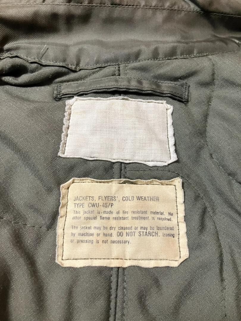 CWU-45P フライトジャケット B MODEL 初期型 '80 S-M