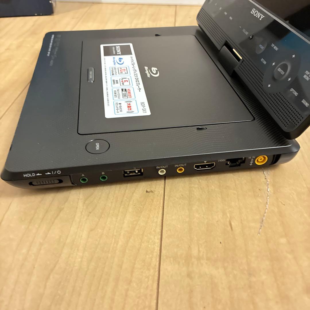 Sony ポータブルブルーレイプレーヤーBDP-SX1美品　数回のみの使用