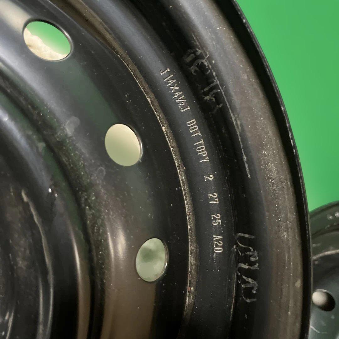 【送料込み】　スズキ純正　鉄ホイール　14インチ