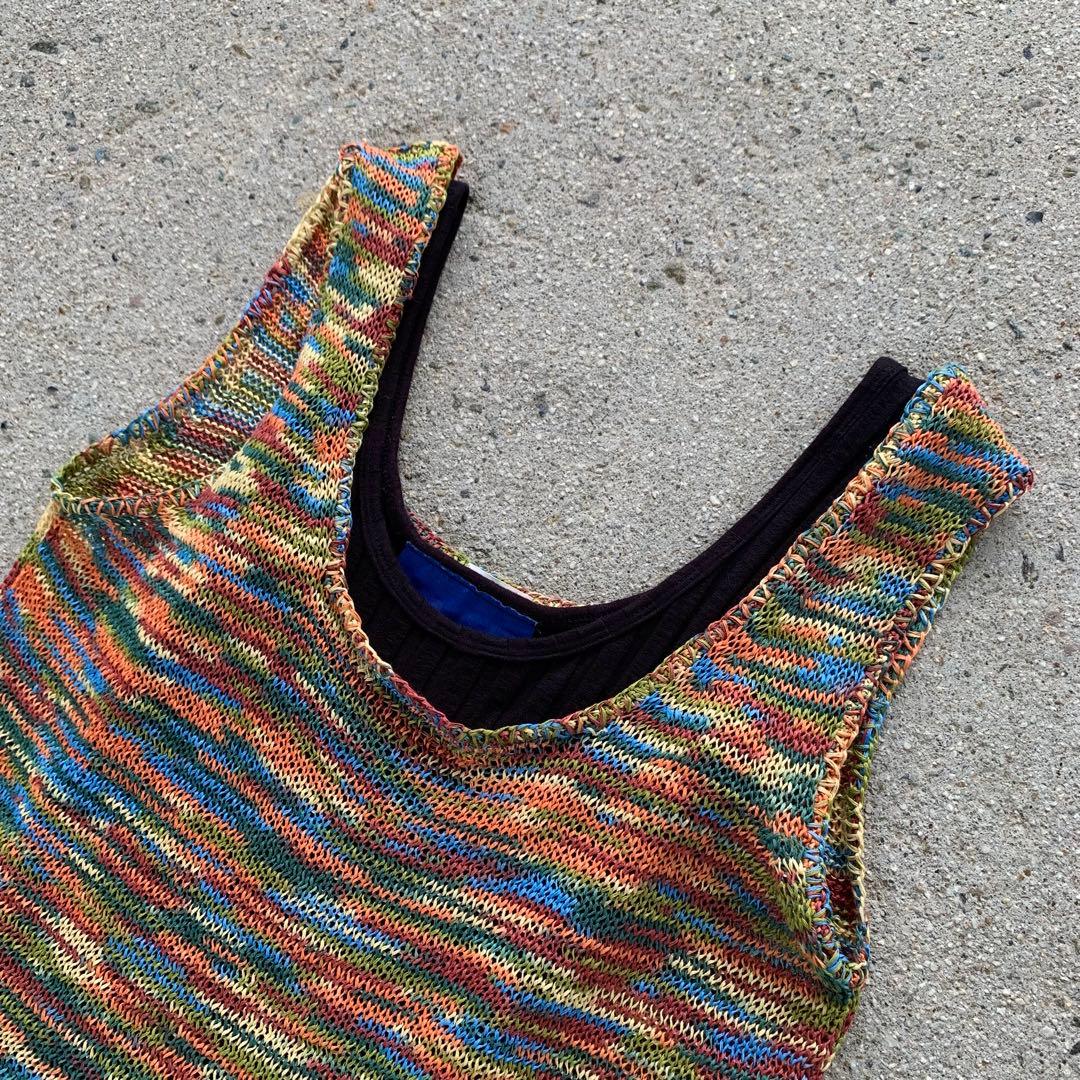 67NOWOS ノーウォス メッシュニットタンク ファビアンルー 定価3.8万