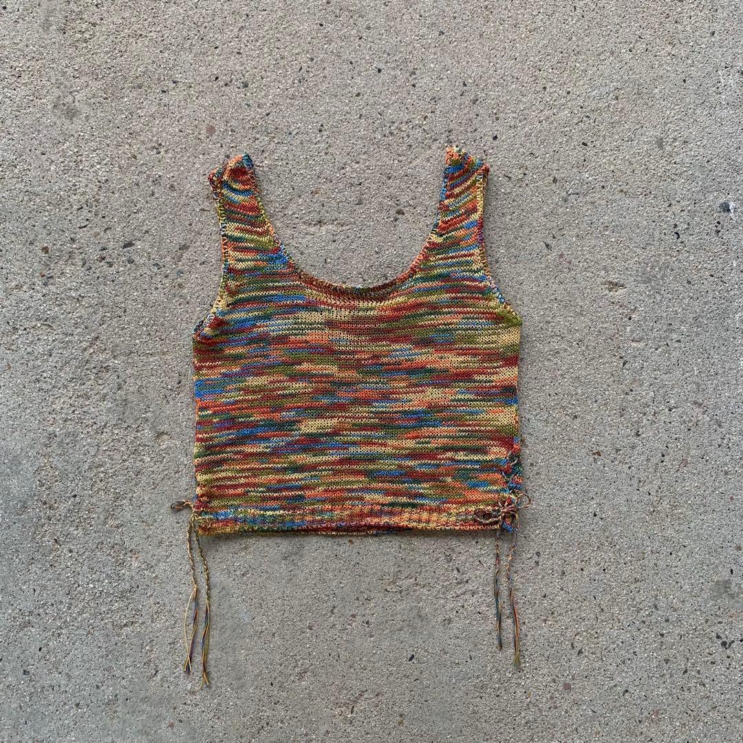 67NOWOS ノーウォス メッシュニットタンク ファビアンルー 定価3.8万