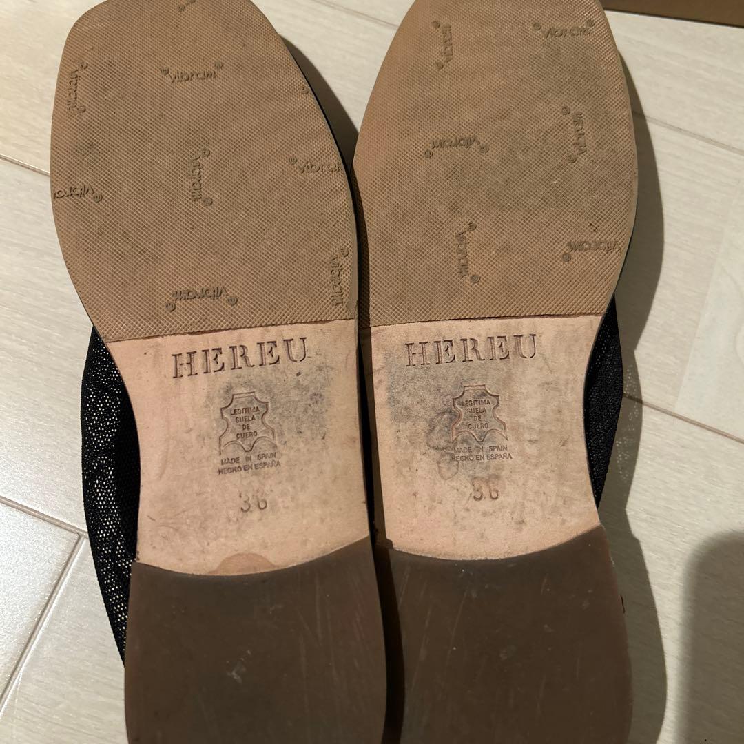 HEREU シューズ　fumikauchida fumika_uchida
