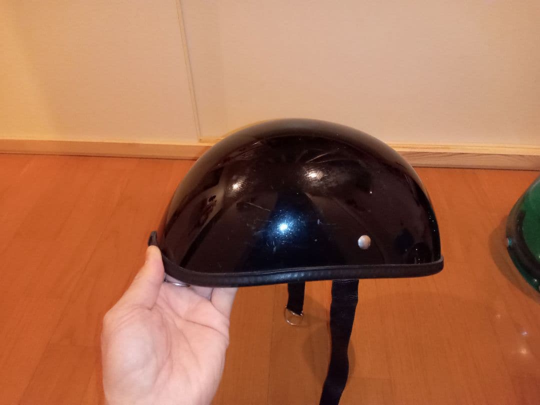 イージーライダース 黒 ヘルメット アメリカン バイク ハーレー レブル 等