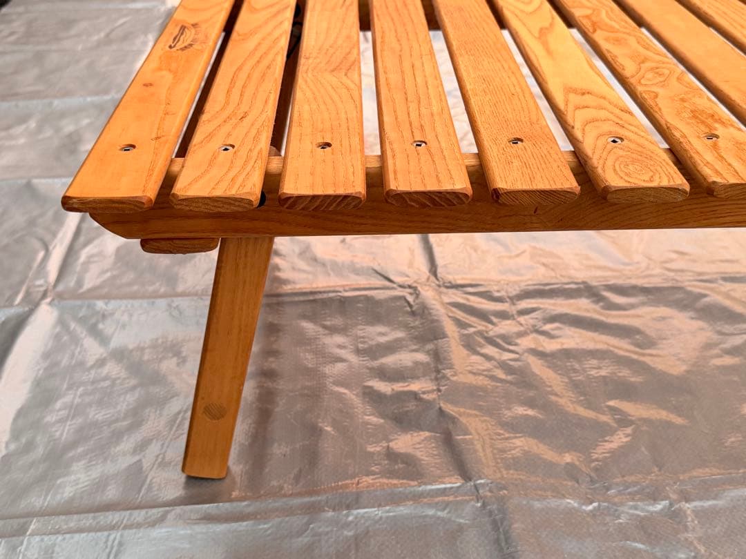 旧ロゴ　BLUE RIDGE CHAIR WORKS 折りたたみテーブル