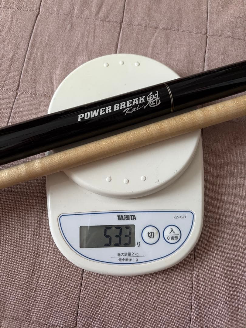 パワーブレイク魁 ブレイクキュー　MEZZ （トラ目） 美品 ノーラップ黒