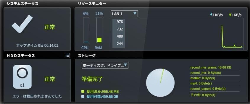 HDMI出力対応ネットワークビデオレコーダー QNAP VS-4116Pro+