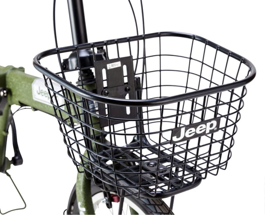 Jeep 折りたたみ自転車 オリーブグリーン