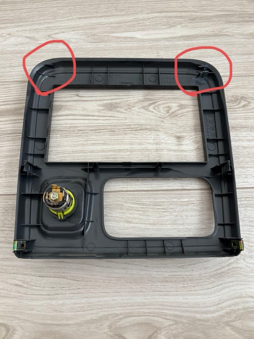 ミラジーノL700 黒木目ウッド メーターパネルセット