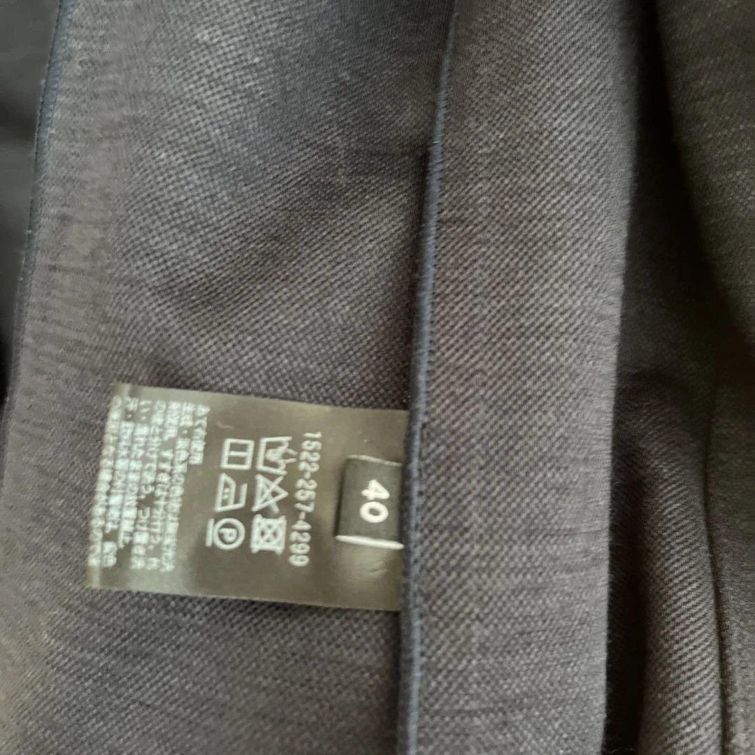 ノーカラーセットアップ