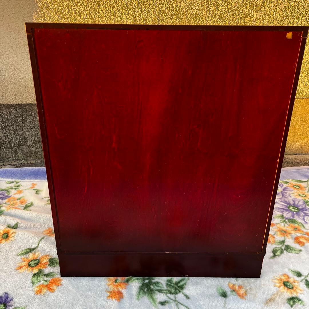 オールドカリモク家具　木製キャビネット