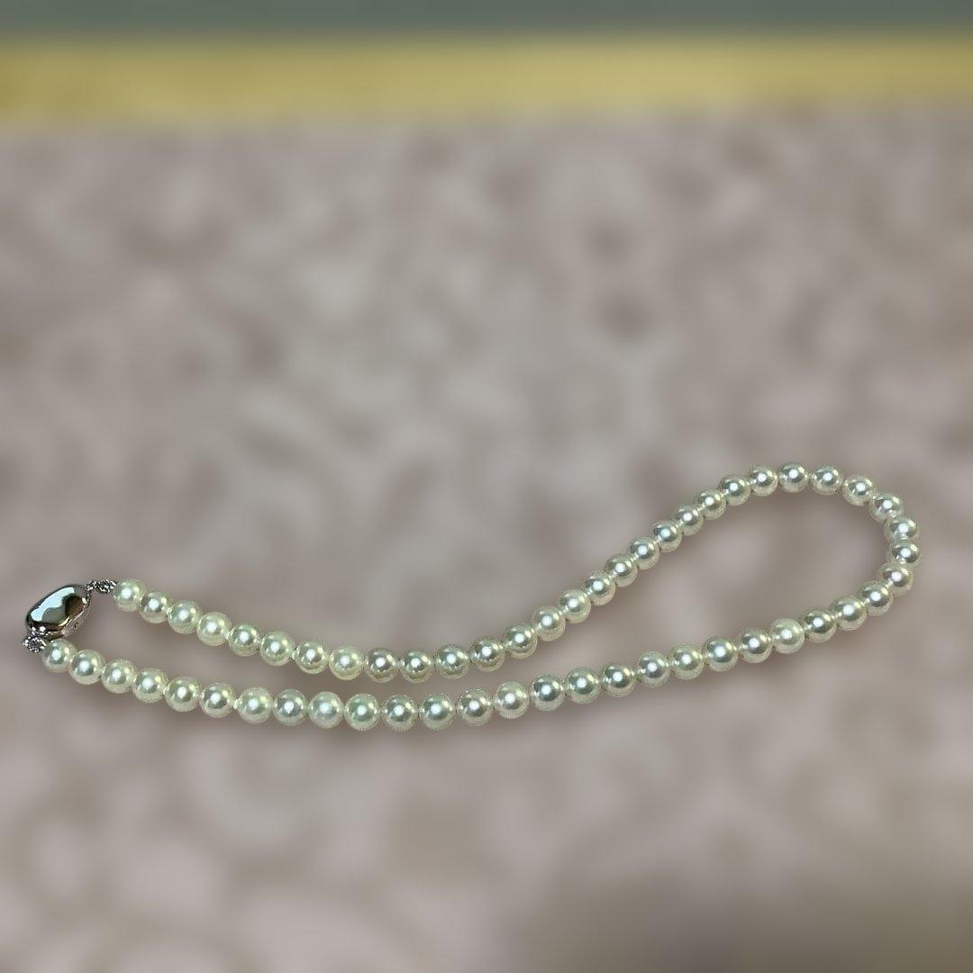 パールネックレス　あこや　本真珠　冠婚葬祭　フォーマル　入学式　セレモニー　新品