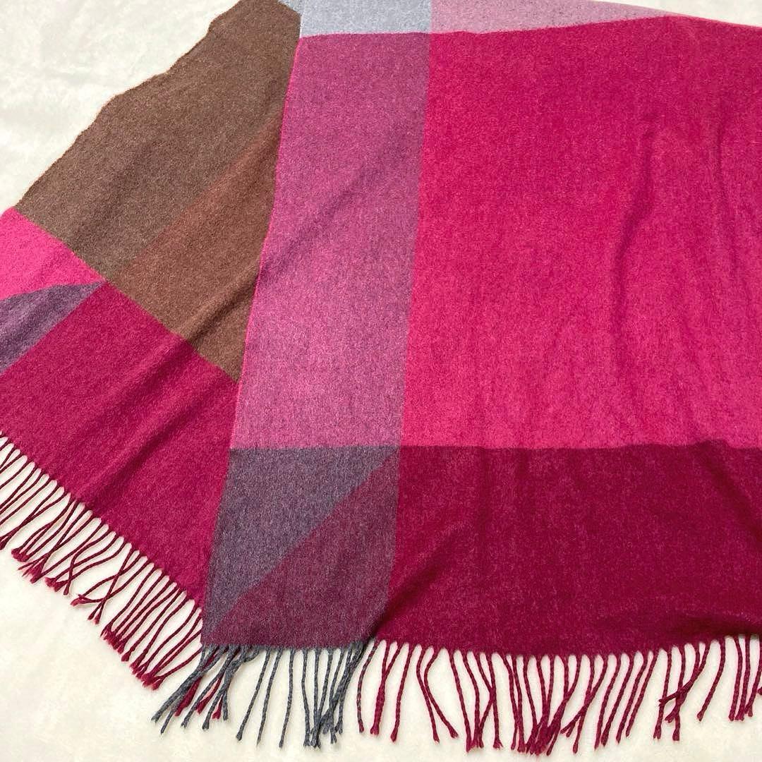 美品 felice regalo カシミヤ100% 大判ストール 高級 上質