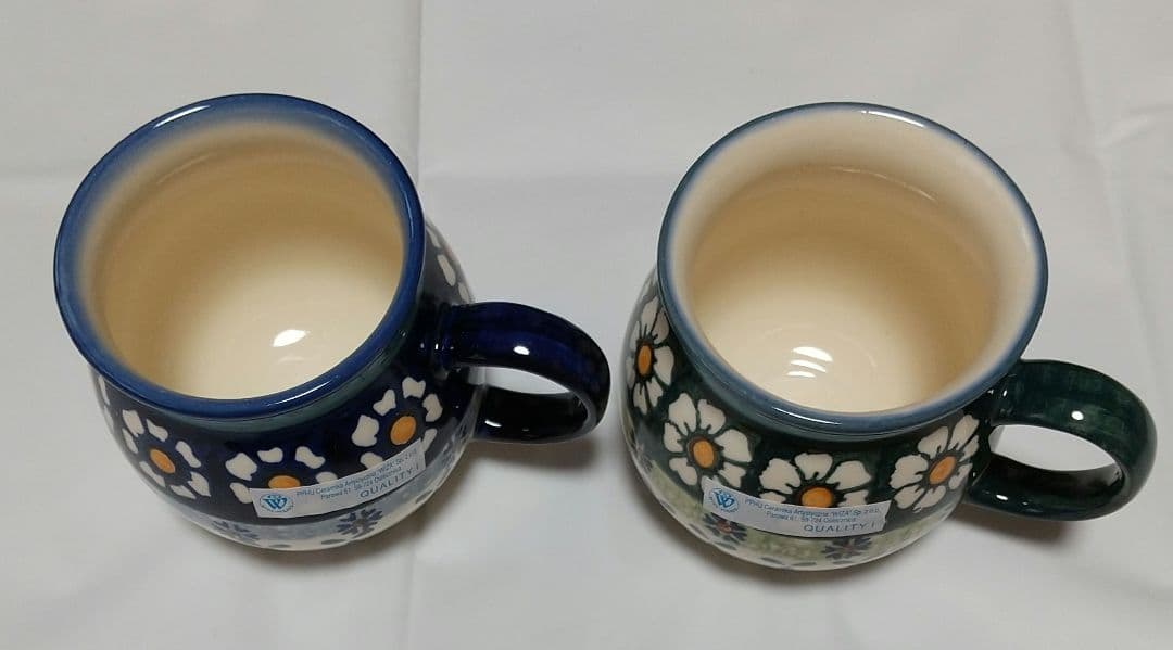 ポーリッシュポタリーマグカップ 2個セット
