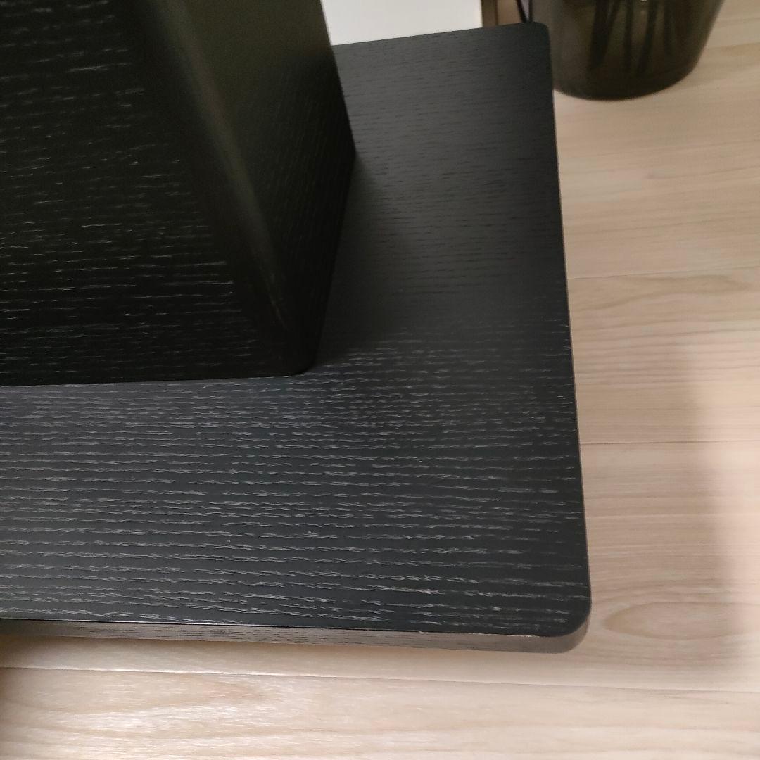 ARMONIA アルモニア サイドテーブル Karen ブラック ガラス天板