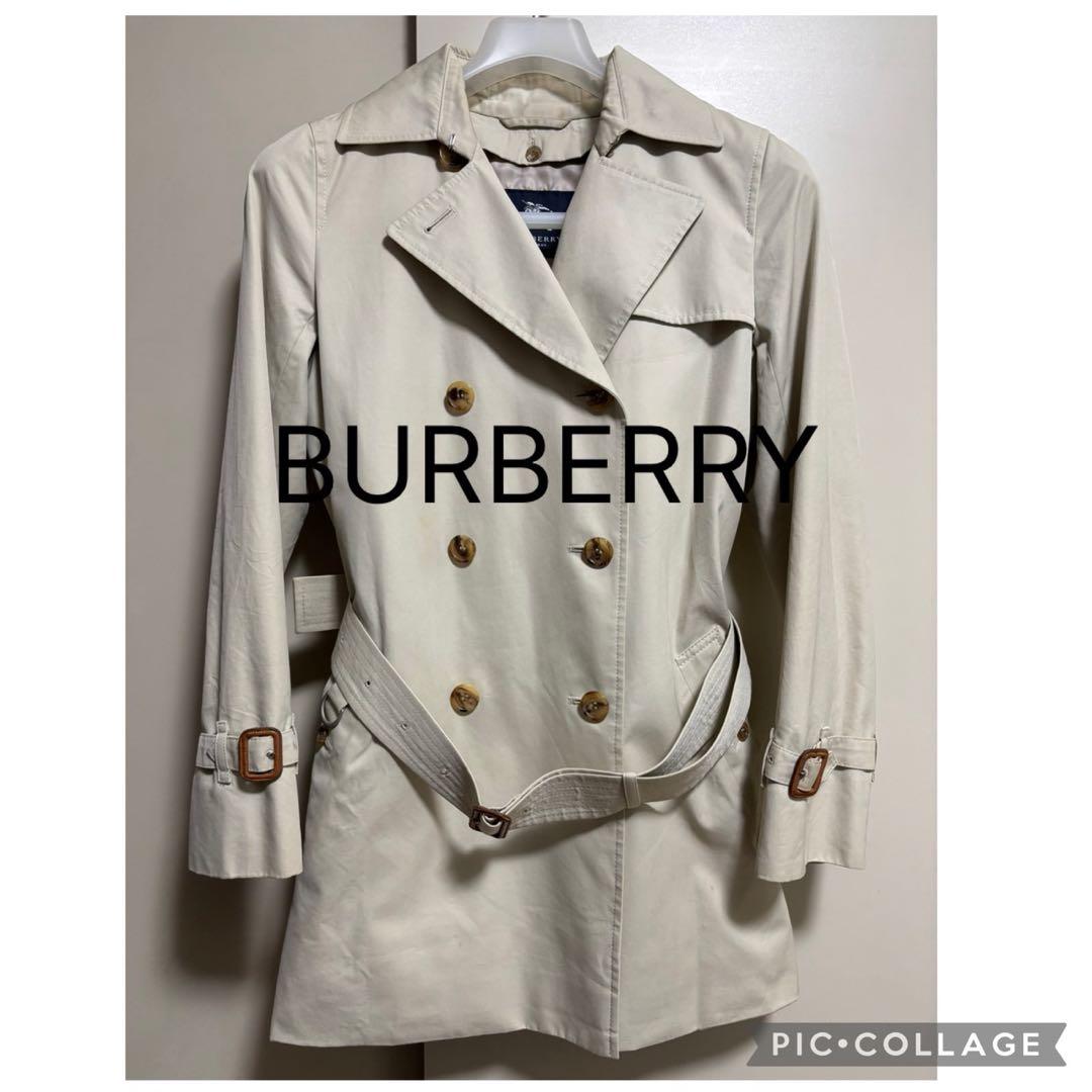 BURBERRY バーバリー　ライナー付きショートトレンチコート36 三陽商会