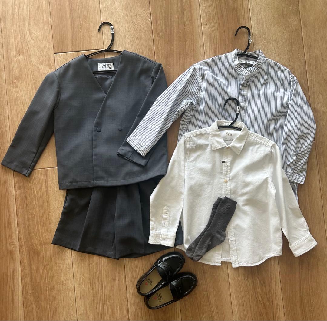 ZARA HARUTA セットアップ　スーツ　ローファー　入学式　卒園式　結婚式