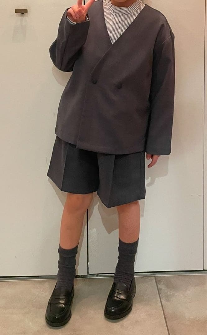 ZARA HARUTA セットアップ　スーツ　ローファー　入学式　卒園式　結婚式