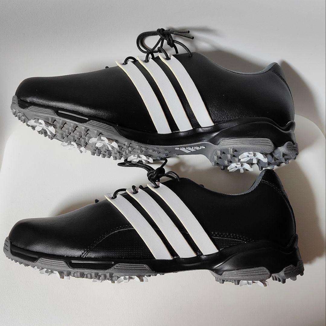 【未使用品】アディダス ゴルフシューズ　黒 ブラック　26.5cm