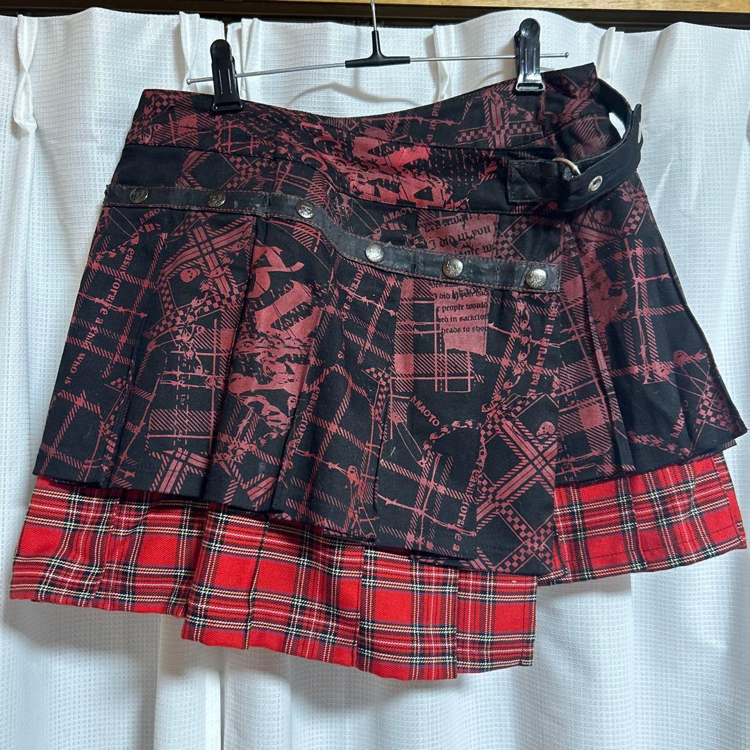 エイチナオト　H anarchyプリーツミニスカート