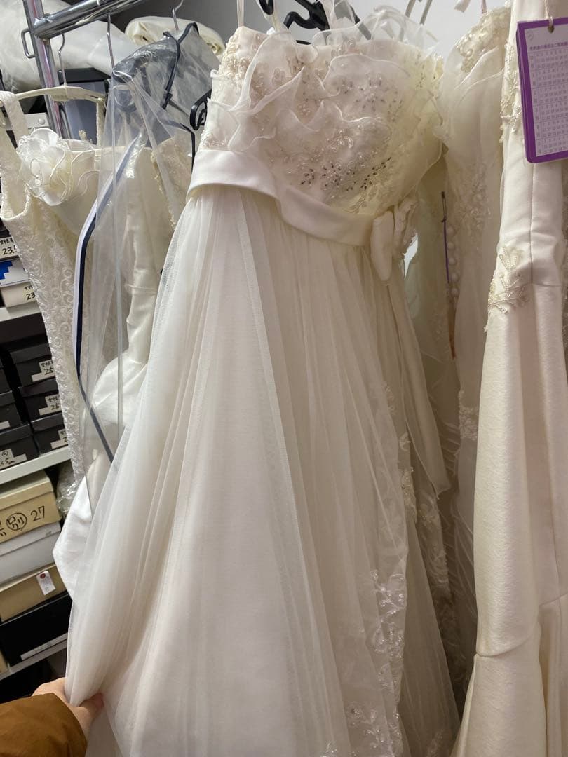 ホワイト ウェディングドレス一式　まとめ売り