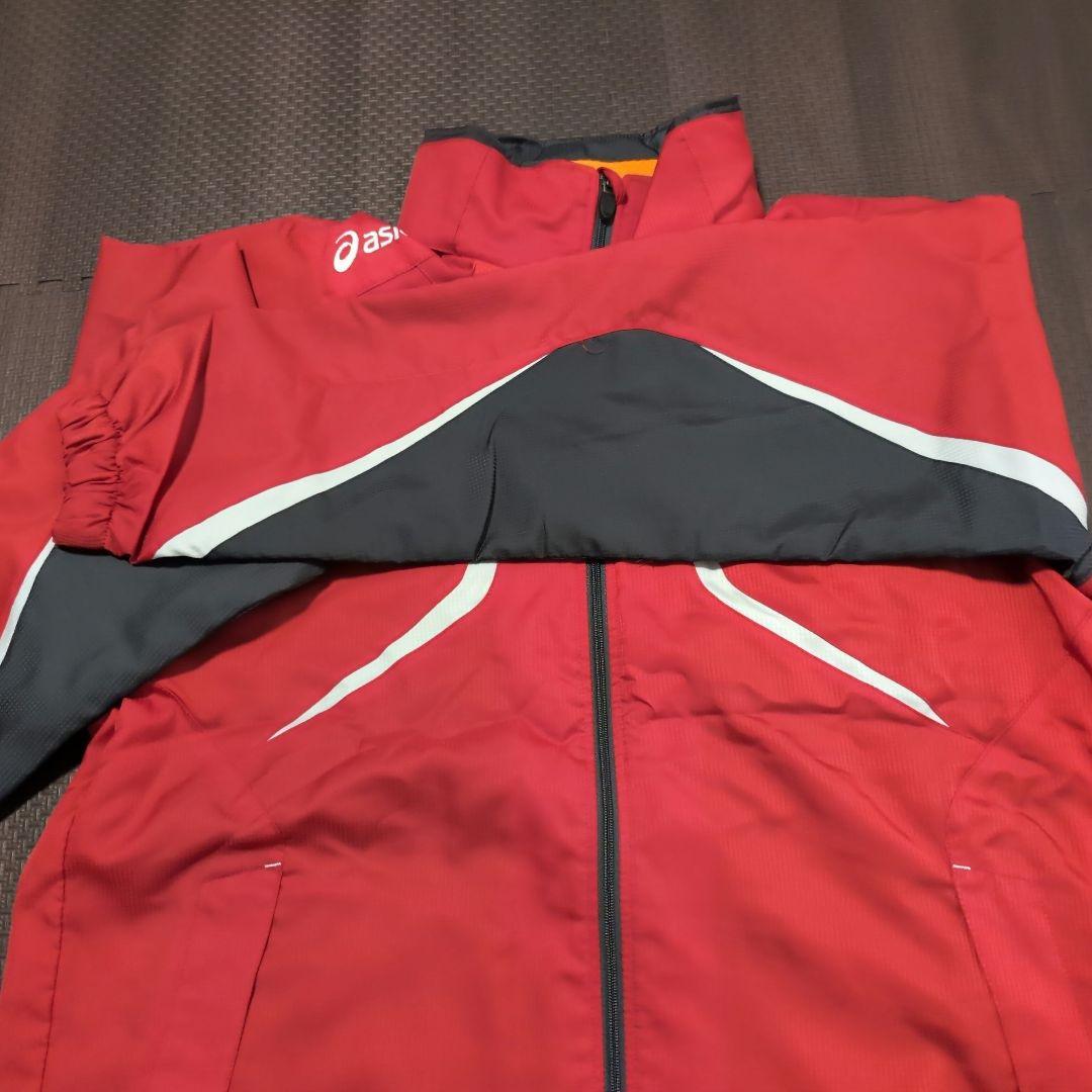 美品　asics スキーウェア上下セット Lサイズ