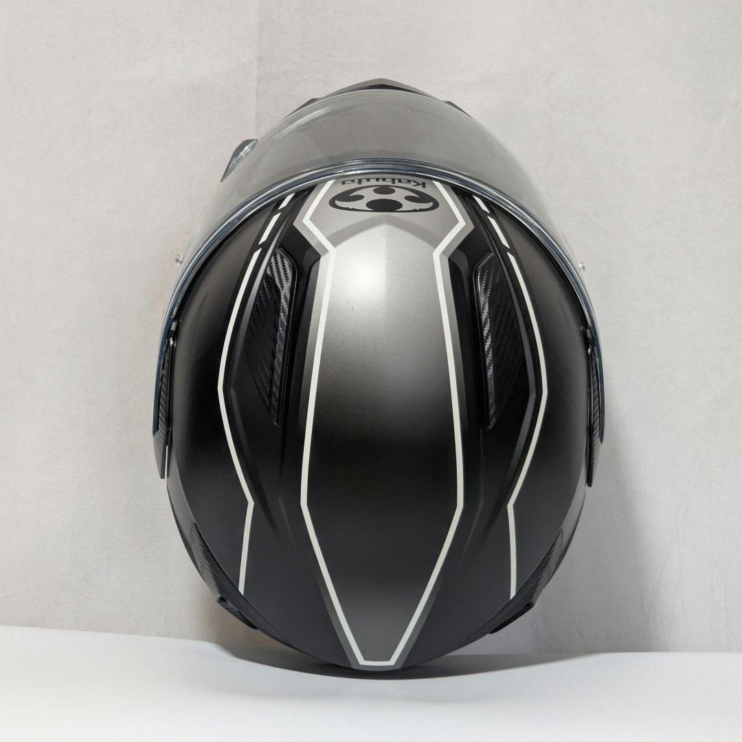 OGK KABUTO RYUKI BEAM フラットブラックグレー M