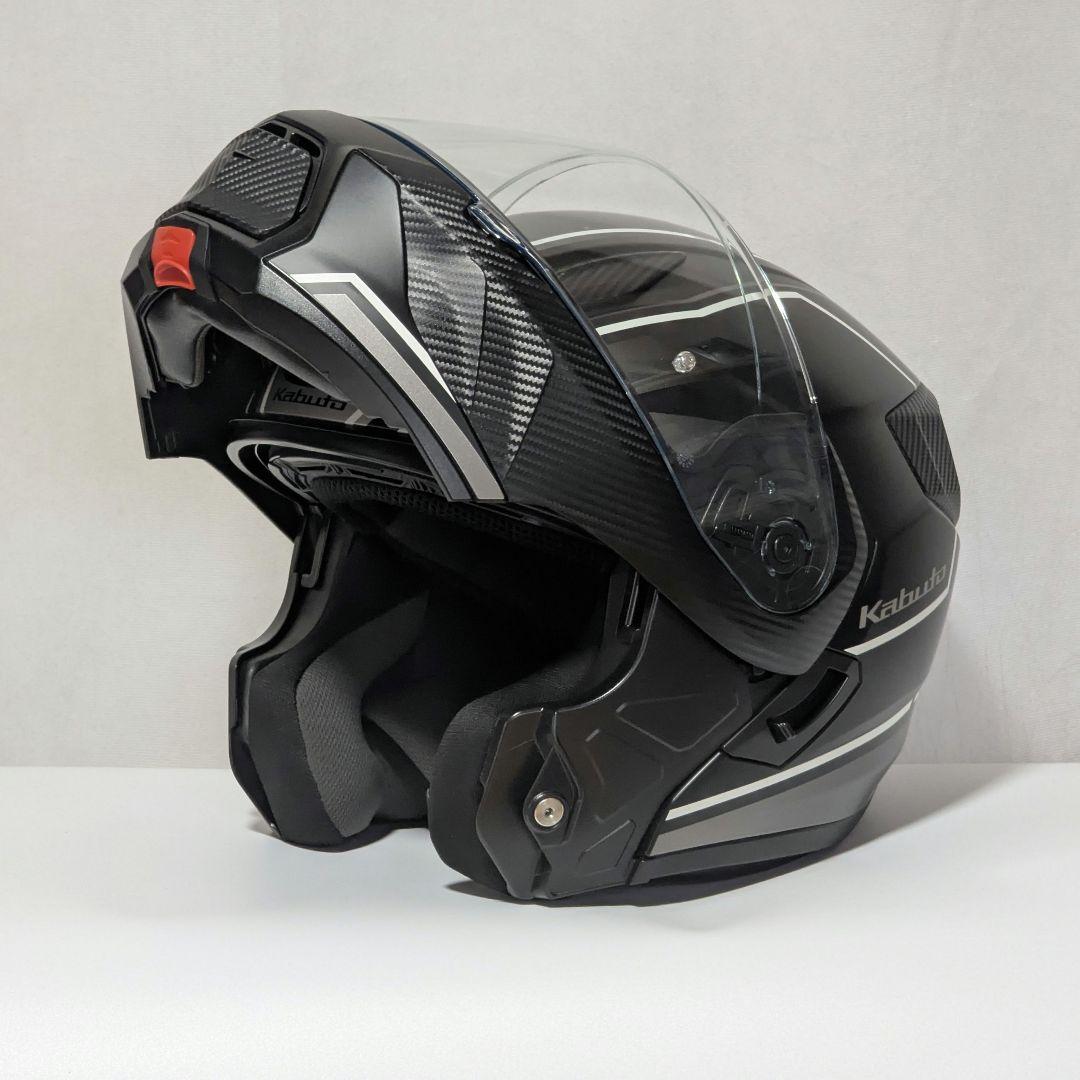 OGK KABUTO RYUKI BEAM フラットブラックグレー M