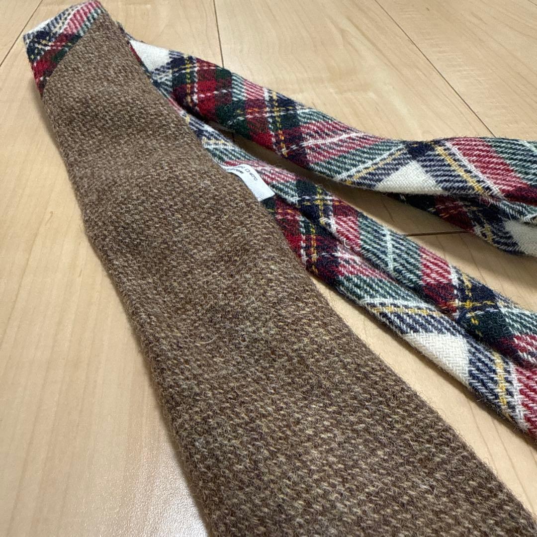 giraffe クレリックチェックニードルパンチタイ?