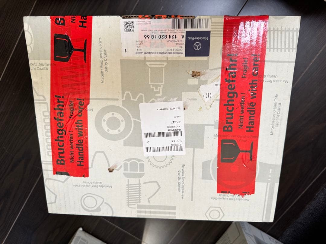 ベンツ Eクラスワゴン s124 テールライトレンズ 純正 左右セット