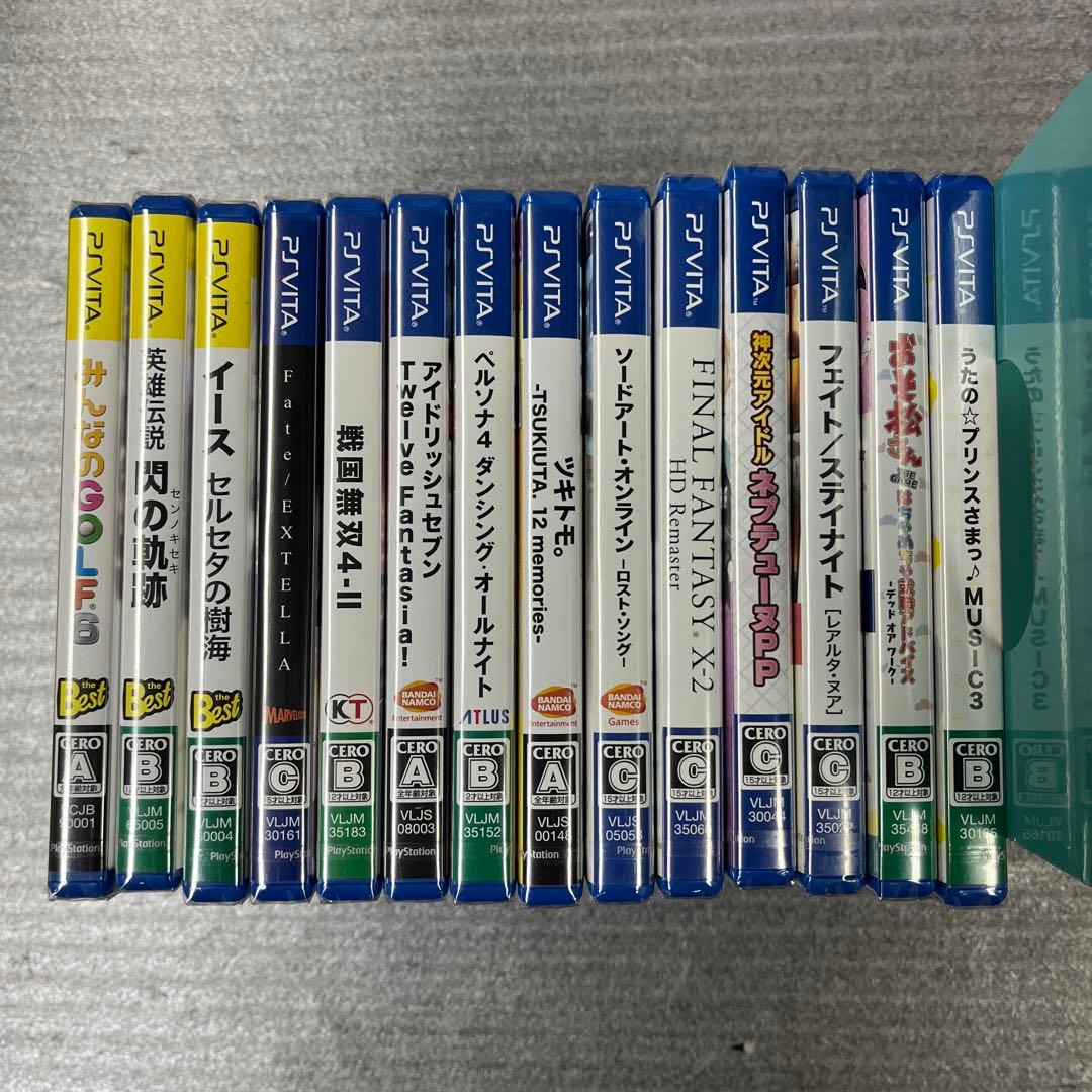 PS VITA ソフト14本　【新品未開封品】シュリンク付き