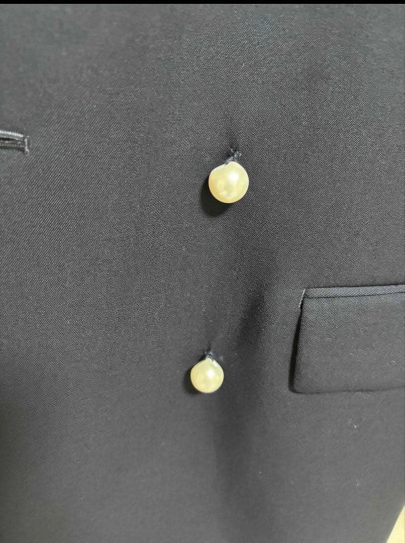 ユナイテッドアローズ　濃紺　パールボタン　ダブルブレスト　ジャケット