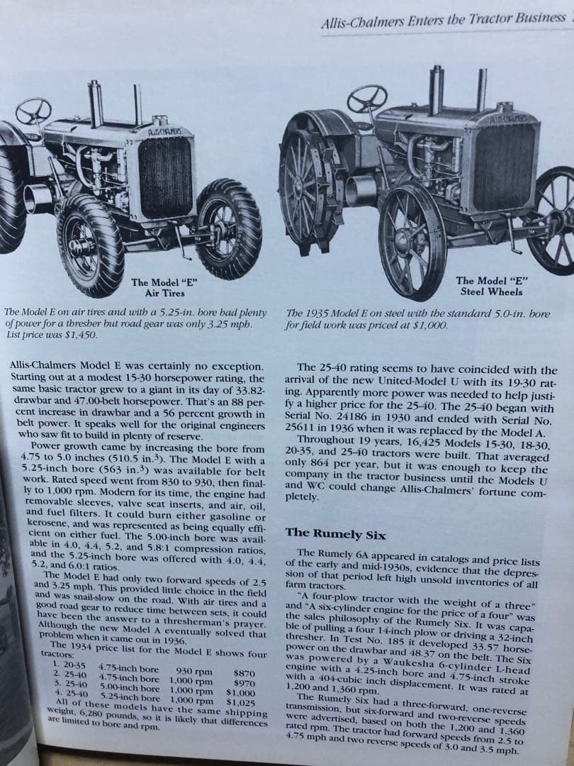 洋書 ALLIS CHALMERS