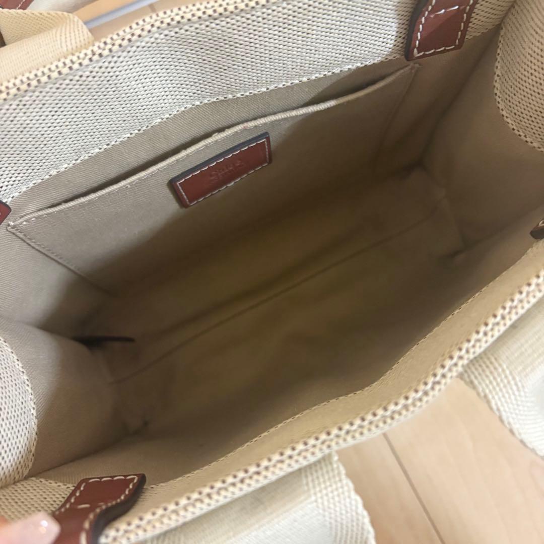 Chloe ハンドバッグ トートバッグ ベージュ/ブラウン