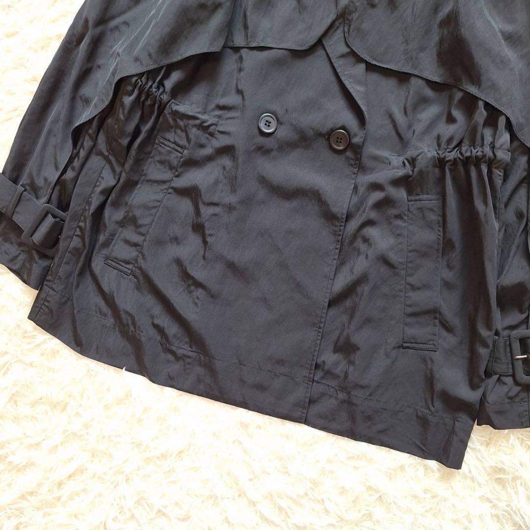 美品✨セオリーリュクス ショートトレンチレンチコート Dorthy Mazia