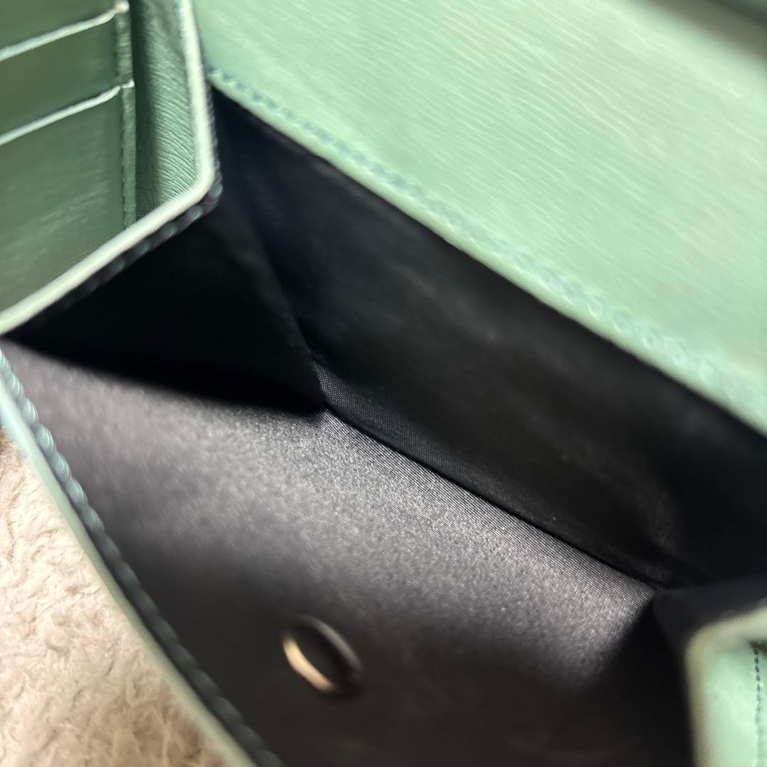 ポールスミス 財布 二つ折り レザー ブラック　イタリア製