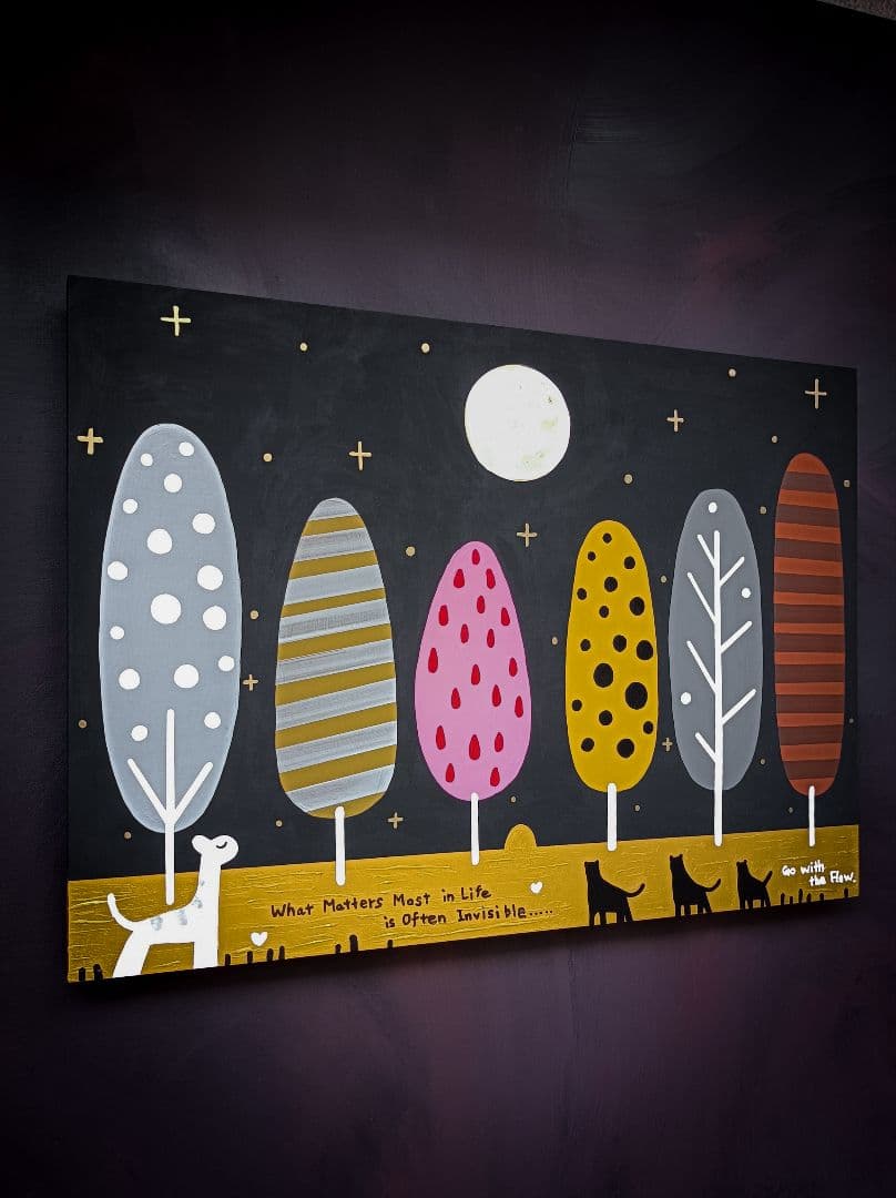 ✿月野乃亜 原画 2025年／594×420mm 現代アート 250903