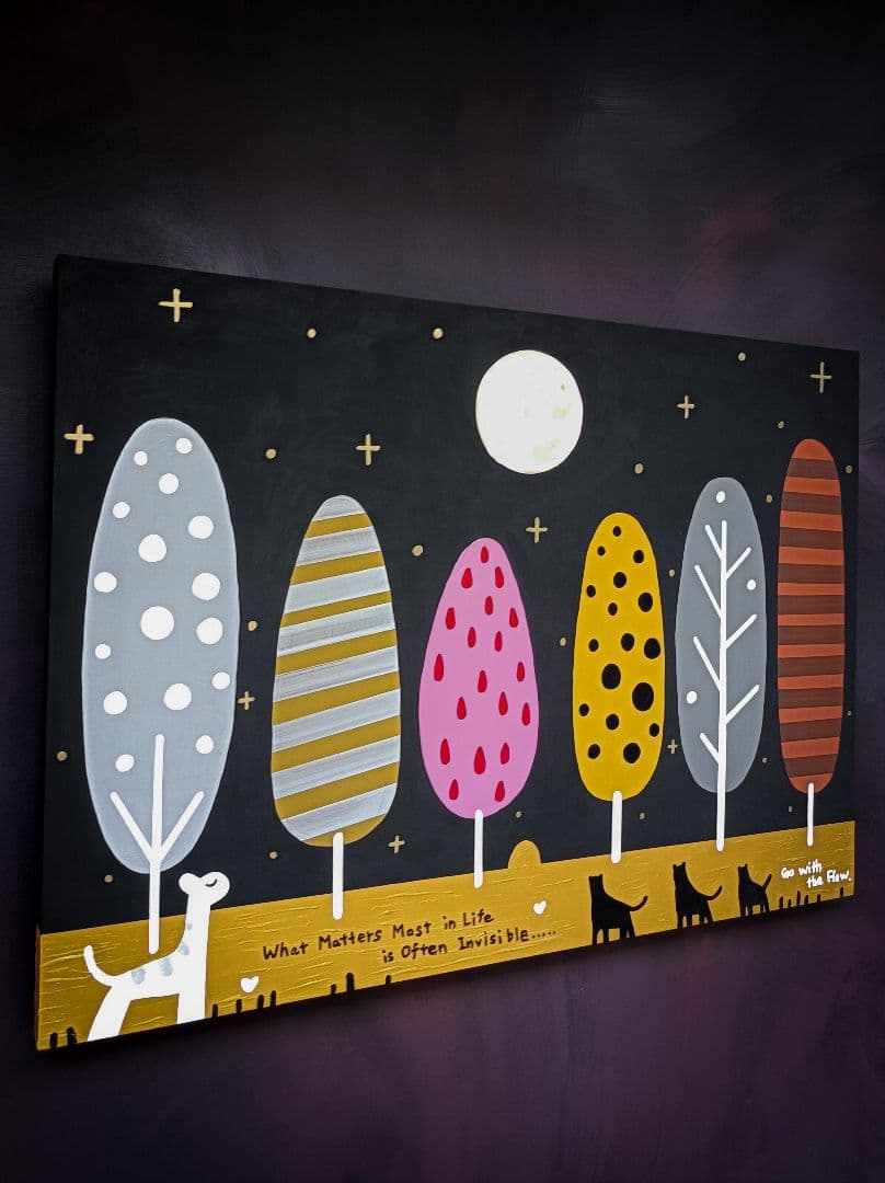 ✿月野乃亜 原画 2025年／594×420mm 現代アート 250903