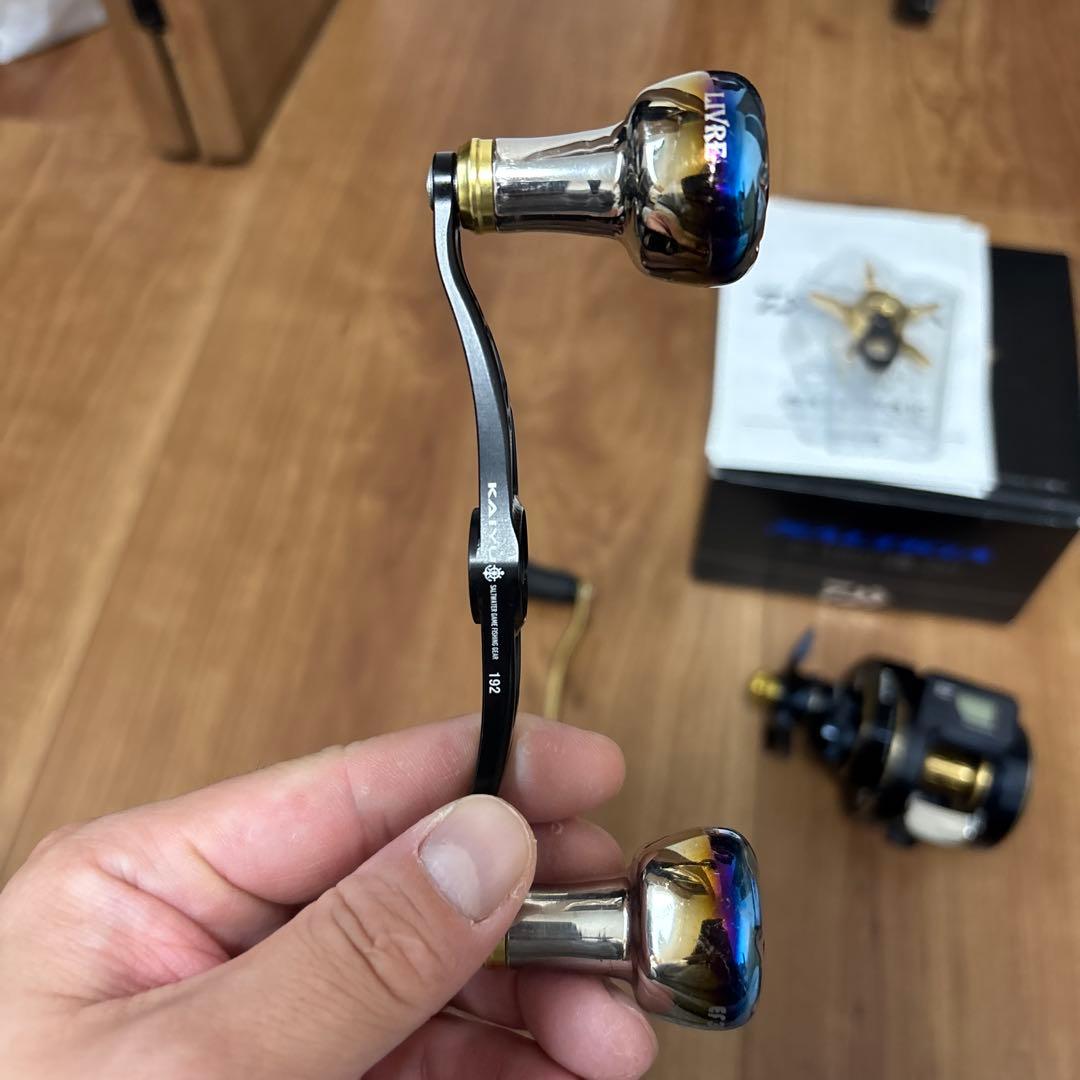 ダイワ　ソルティガ IC100LDH リブレ海遊ハンドル付き