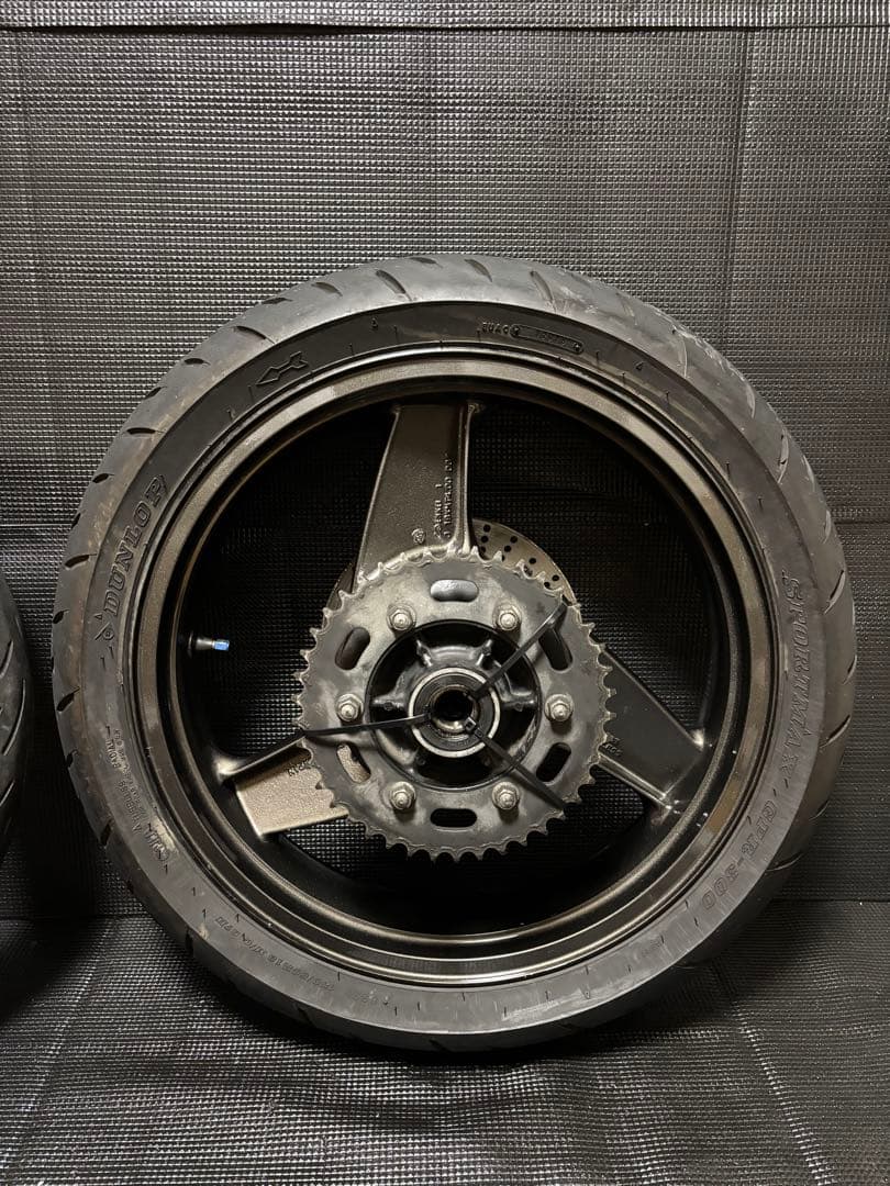 zrx400 ホイール 前後セット ブレーキローター スプロケ付き