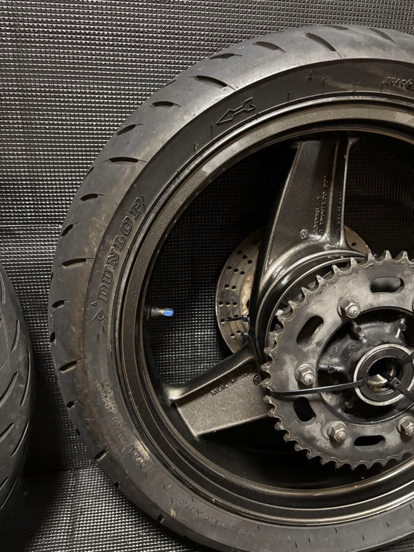 zrx400 ホイール 前後セット ブレーキローター スプロケ付き