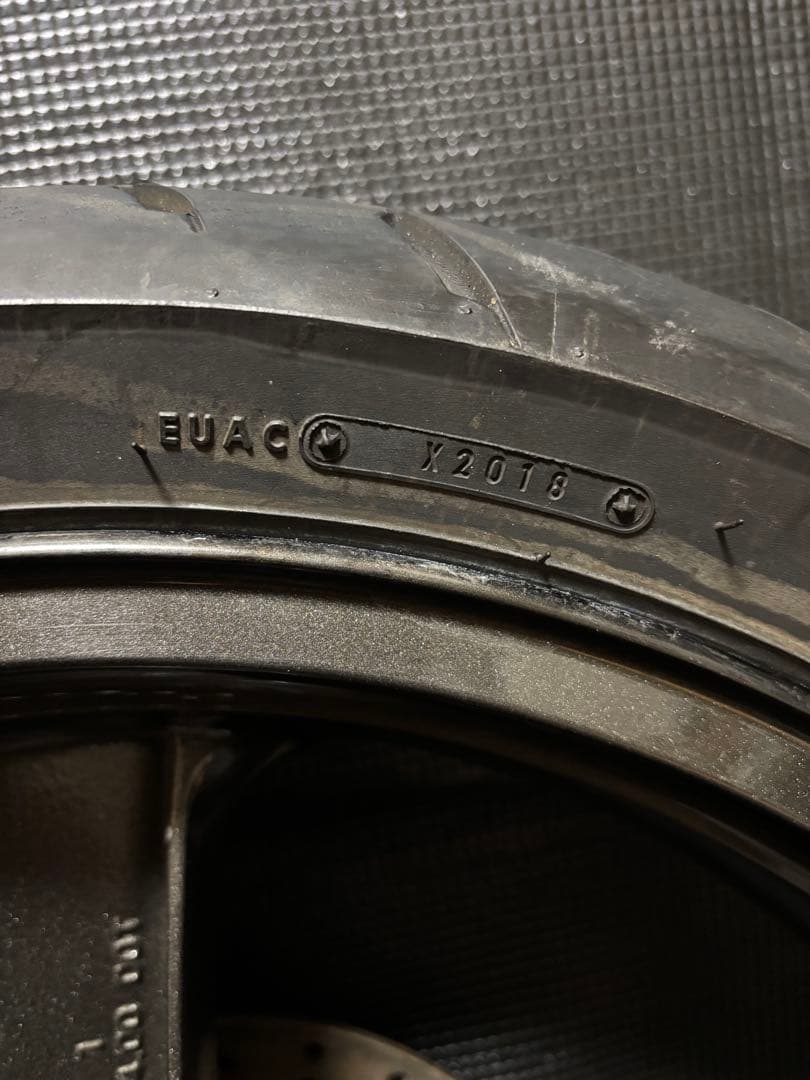 zrx400 ホイール 前後セット ブレーキローター スプロケ付き