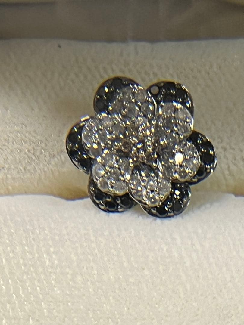 専用超美品未使用に近い笠原真寿美k18WGペントップQVC gstv