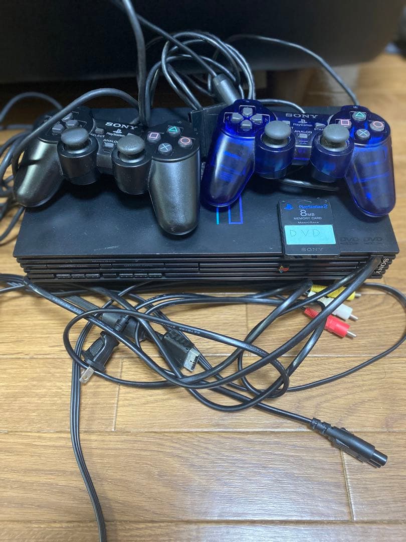PlayStation2 本体 コントローラー×2 メモリー セット
