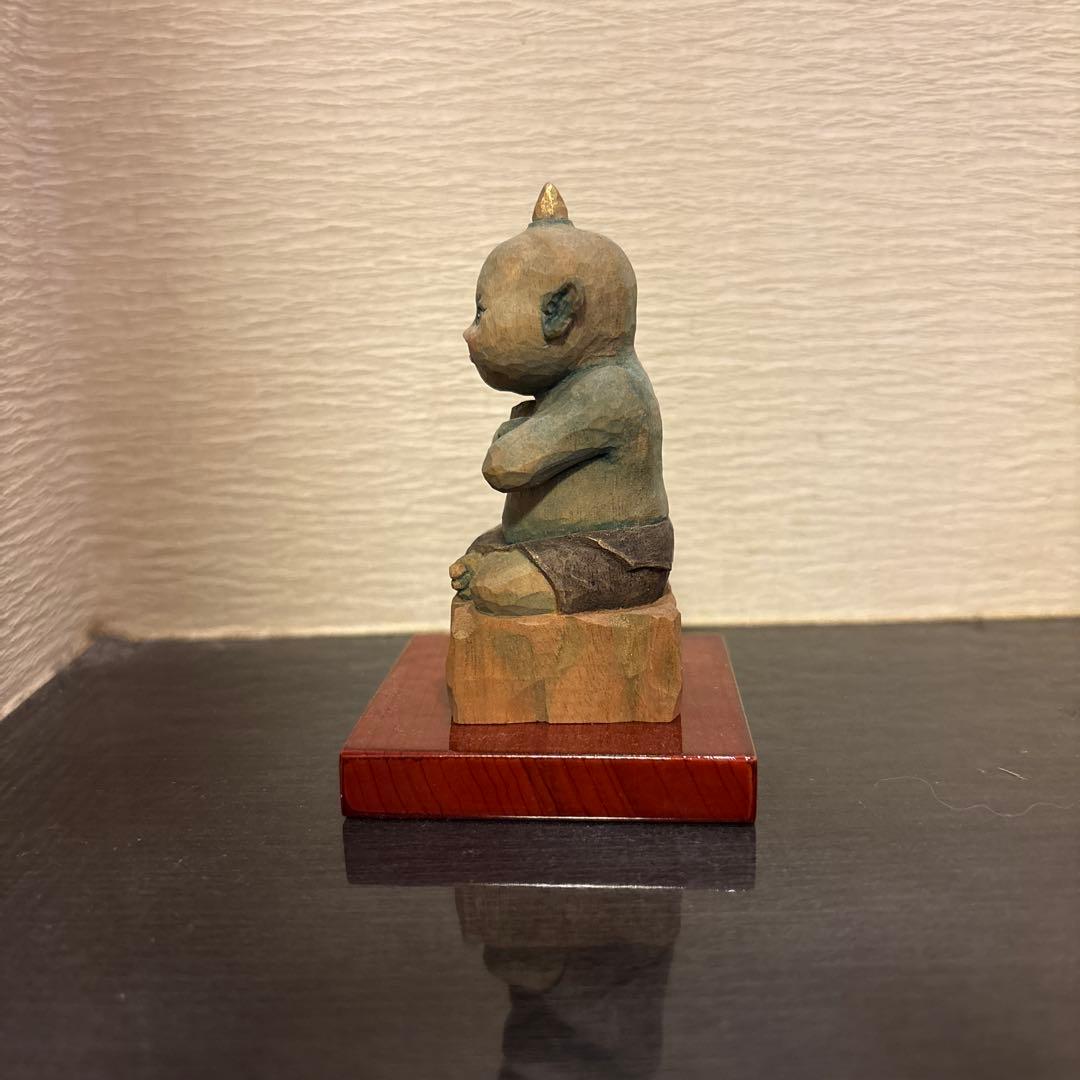 仏屋さかい作　子鬼　仏像フィギュア　イスム