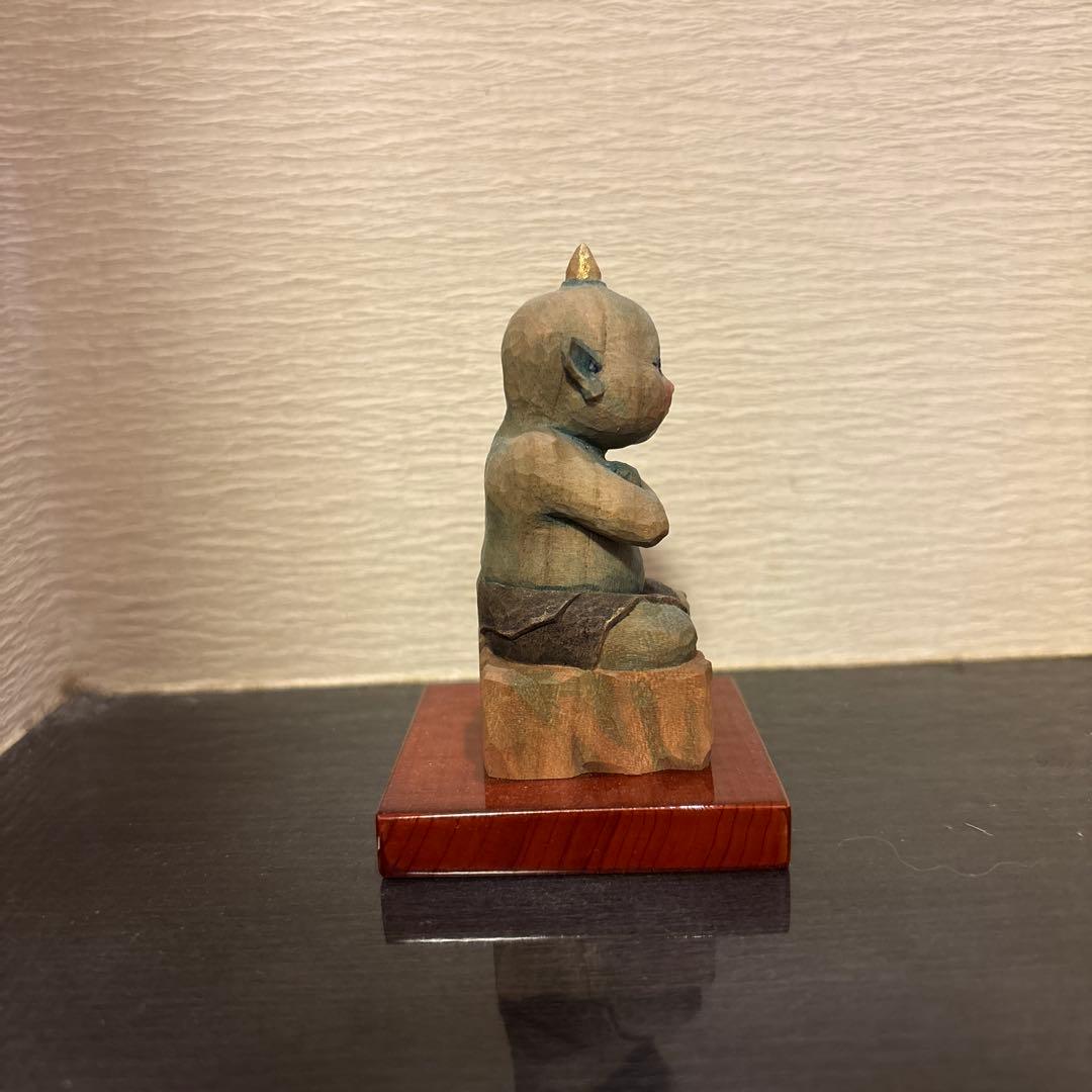 仏屋さかい作　子鬼　仏像フィギュア　イスム