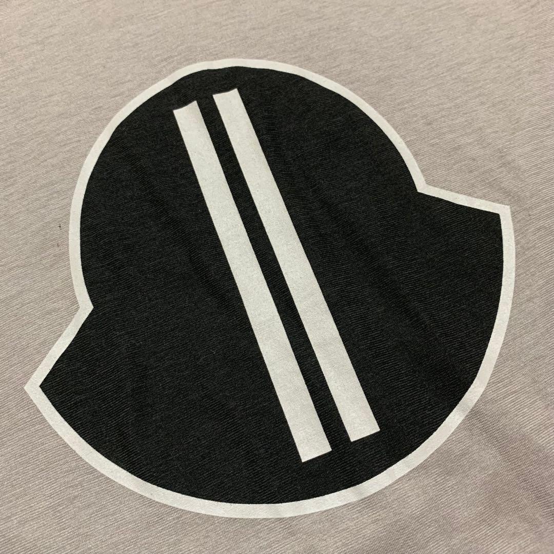MONCLER Rick owens タンクトップ ロゴ入り　グレー　4S408