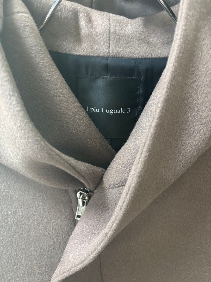 【未使用】1piu1uguale3 ラップフードコートグレージュ期間限定価格