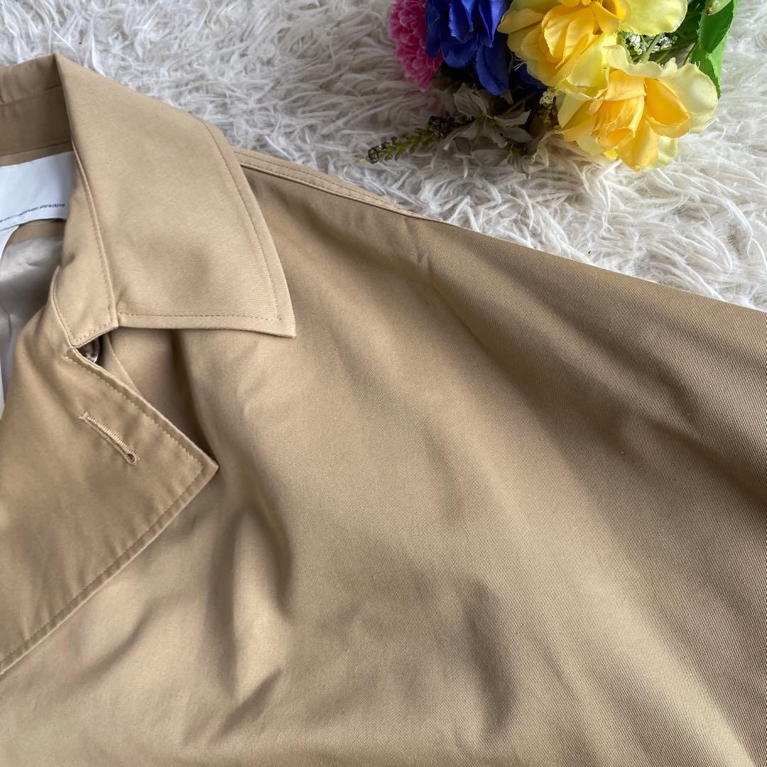 せっさんTICCA ティッカ　テントトレンチコート　ベージュ